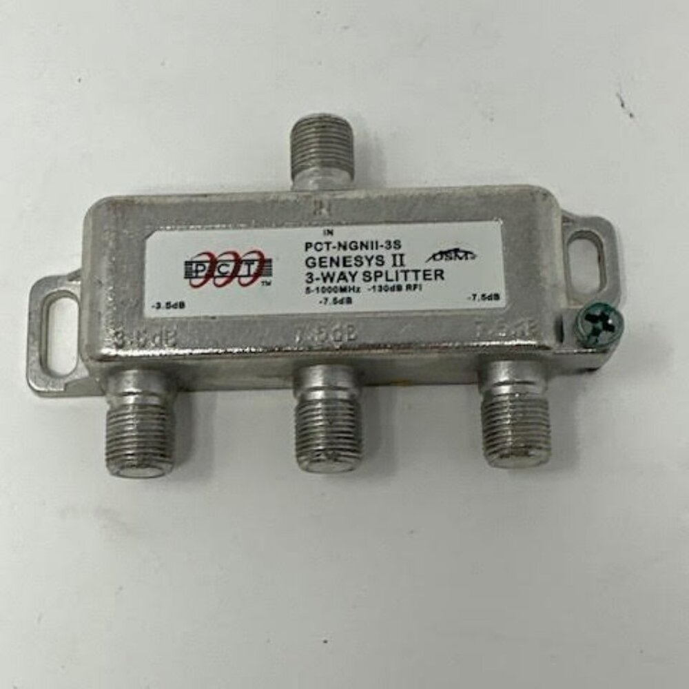 Genesys II 3-Way Splitter PCT-NGNII-3S